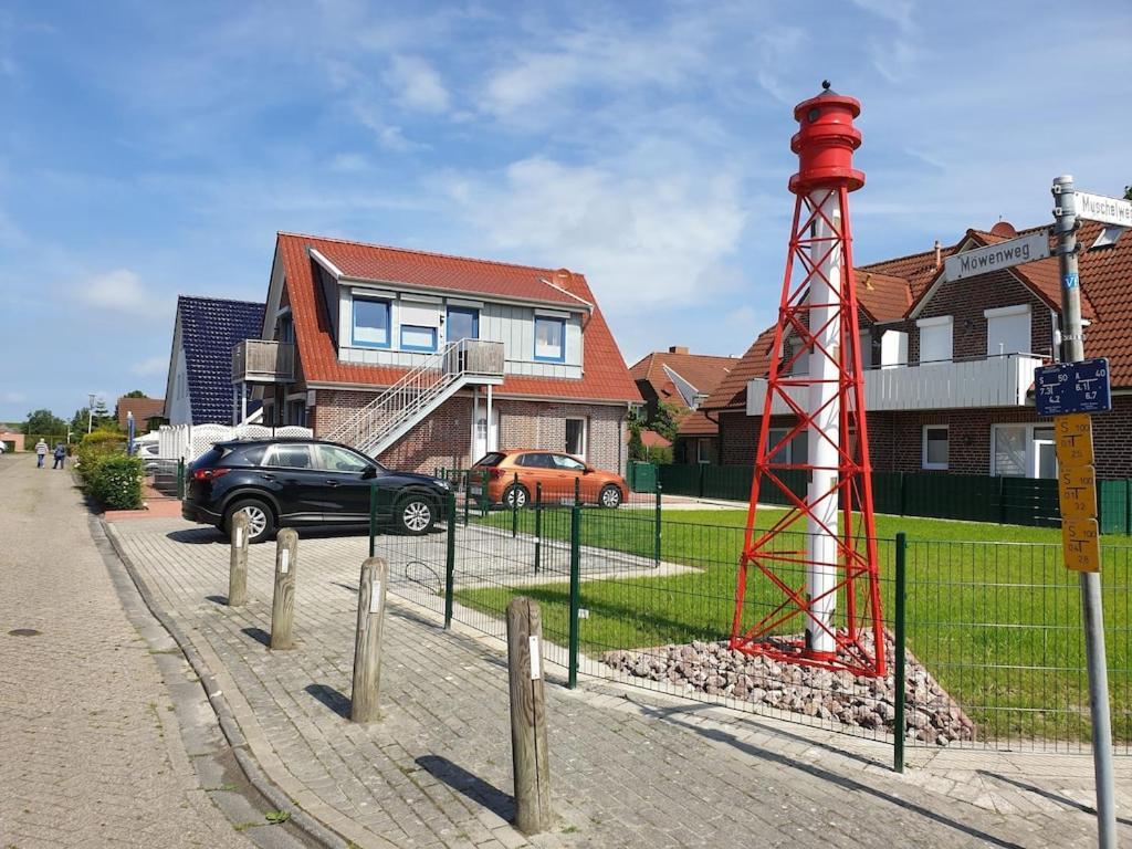Ferienwohnung Leuchtturm Am Sandstrand Норден Екстериор снимка