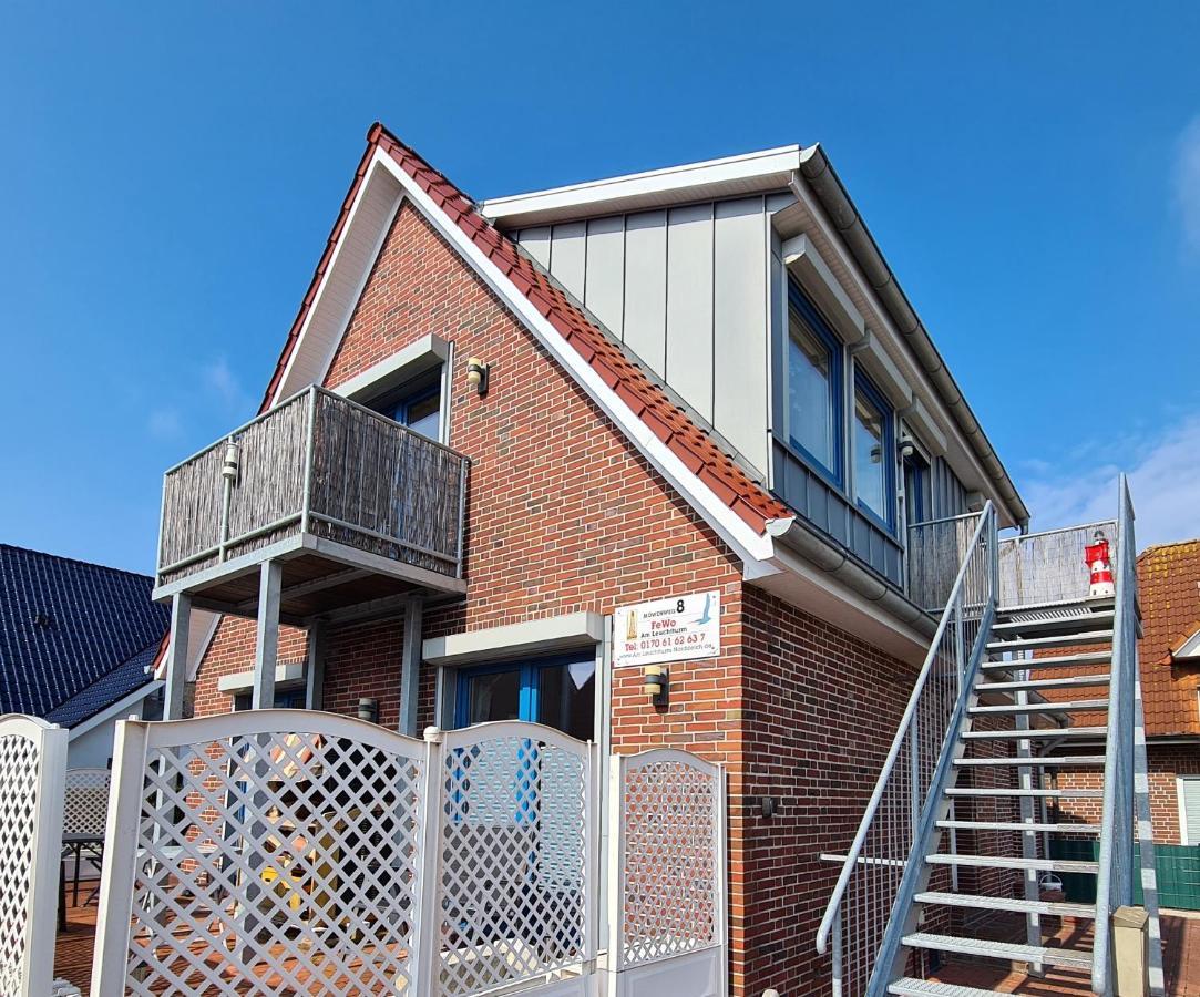 Ferienwohnung Leuchtturm Am Sandstrand Норден Екстериор снимка